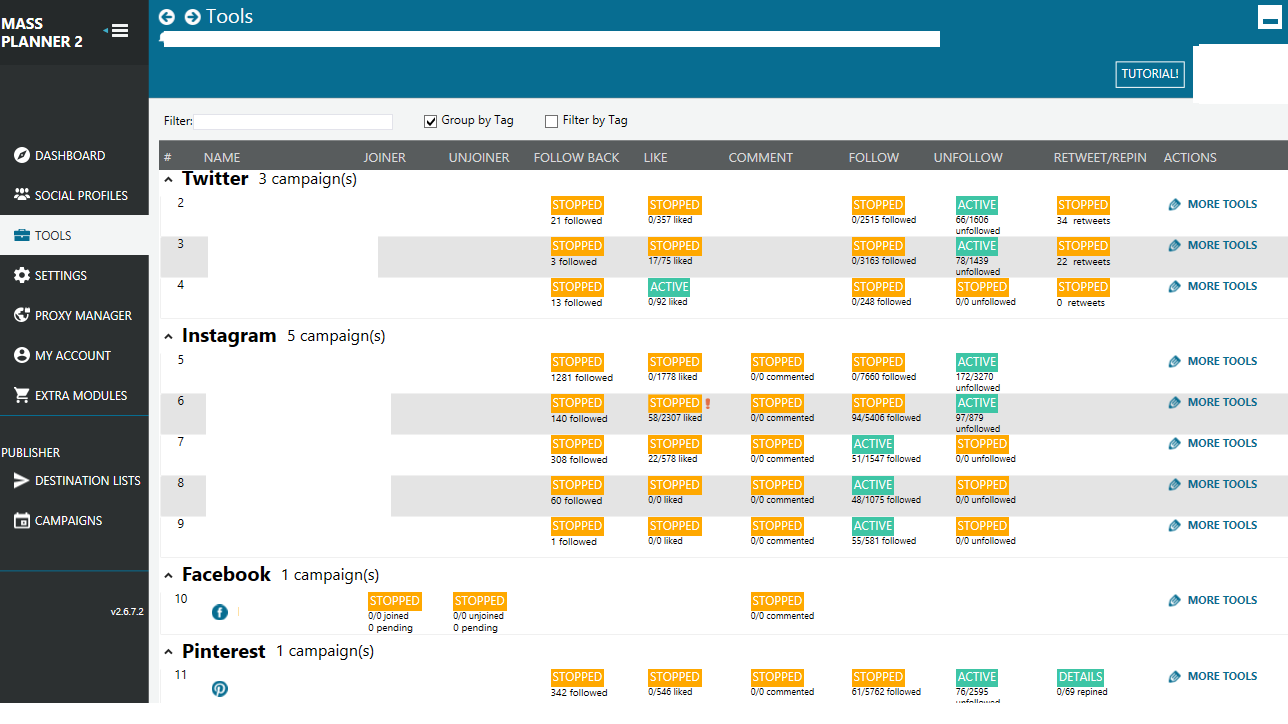 Mass Planner Review